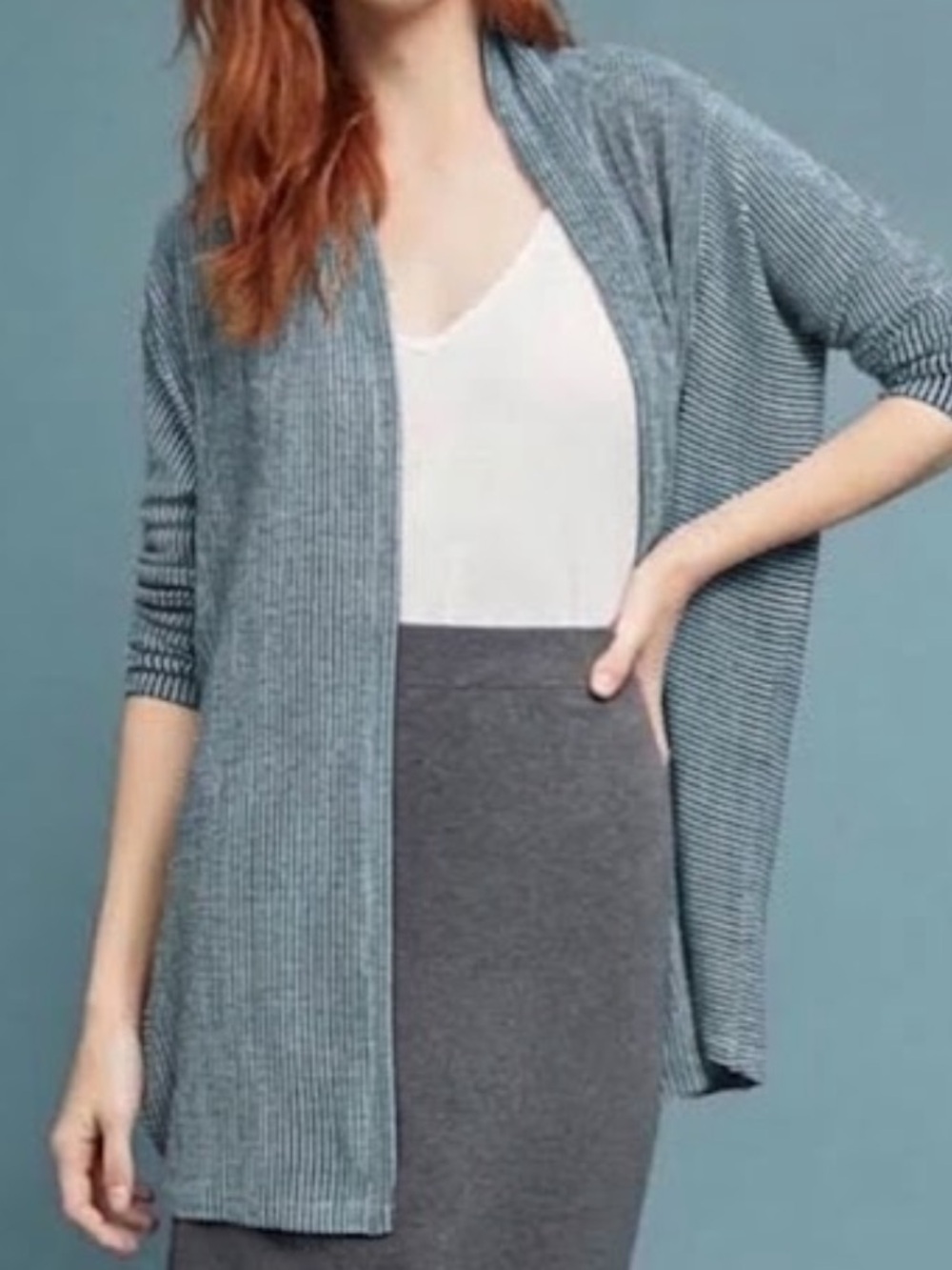 EUC Anthropologie Sunday in Brooklyn duster Cardigan